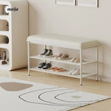 Shayla Cream Shoe Rack from Yeter