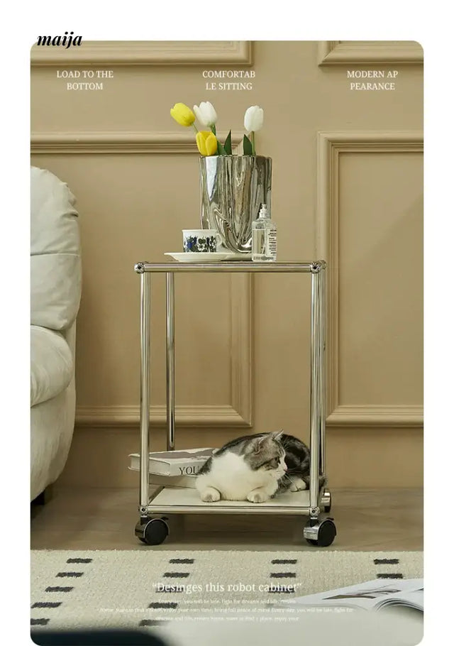 LAZYSPACE Bella Coffee Table Cart from LAZYSPACE