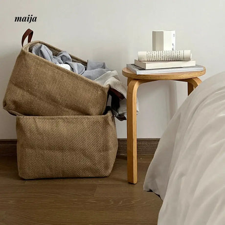 MUYE Square Woven Laundry Basket from MUYE