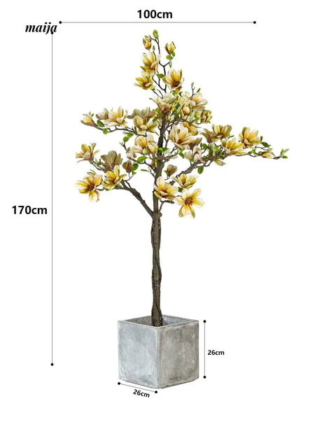 Artificial Super Tall Apricot Plant from maija