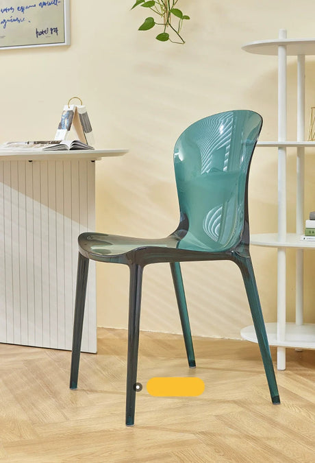 LAZYSPACE Levi Acrylic Milk Tea Highchair from LAZYSPACE