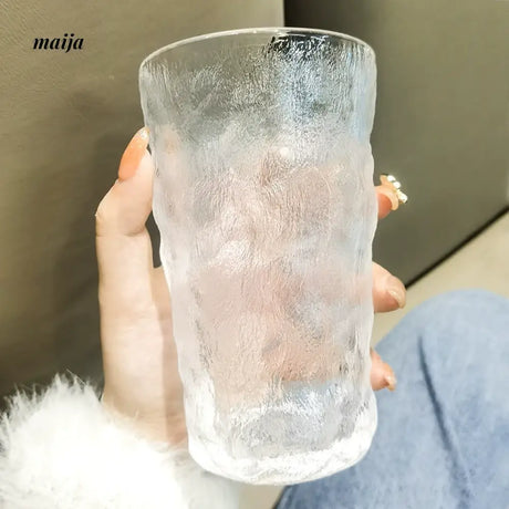 BANKE Glacier Tattoo Glass Water Drink Cup from BANKE