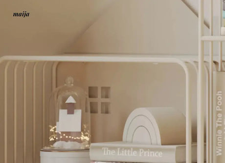 Little House Cream Storage Shelf from Kaiyashi