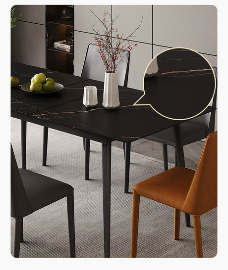 DIPU Matilda Retractable Rock Plate Dining Table from DIPU