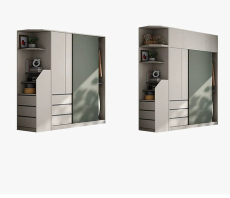AIWO Ronan Modern Sliding Door Wardrobe with Ample Storage from AIWO