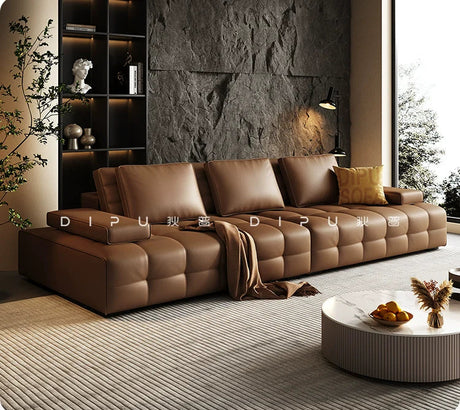 DIPU Alani Villa Modern Leather Sofa from DIPU