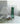 TODAYARTIST Thalia Geometric Green Glass Vase for Nordic Spaces from TODAYARTIST