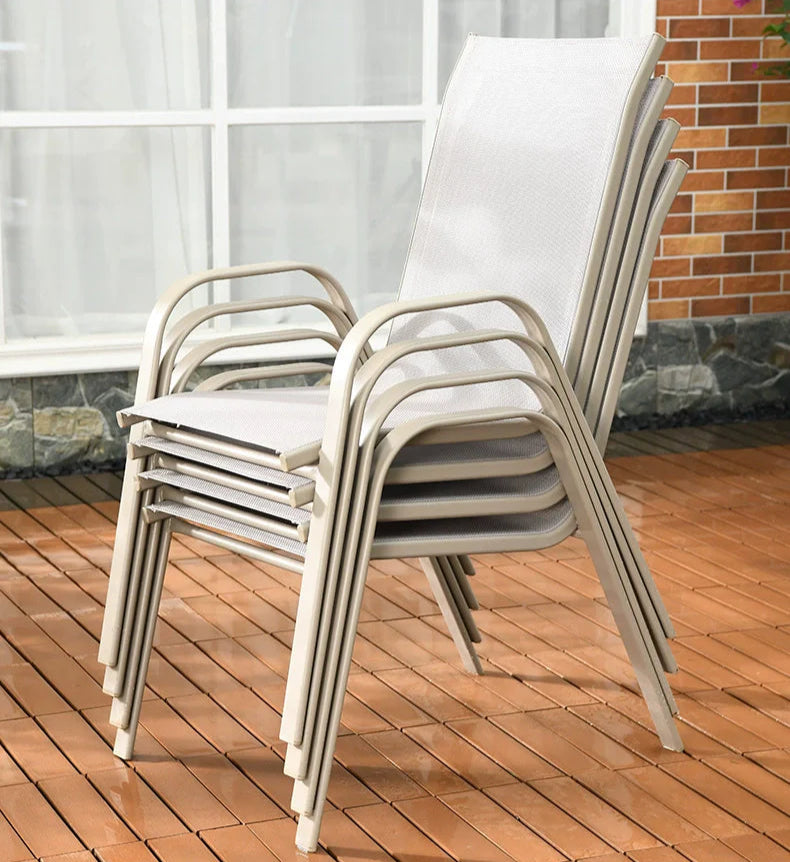 MOJIA Florian Porcelain Pillar Garden Umbrella for Outdoor Lounging from MOJIA