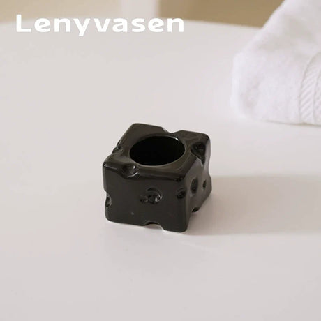 LENYVASEN Remy Cheese Ceramic Toothbrush Rack from LENYVASEN