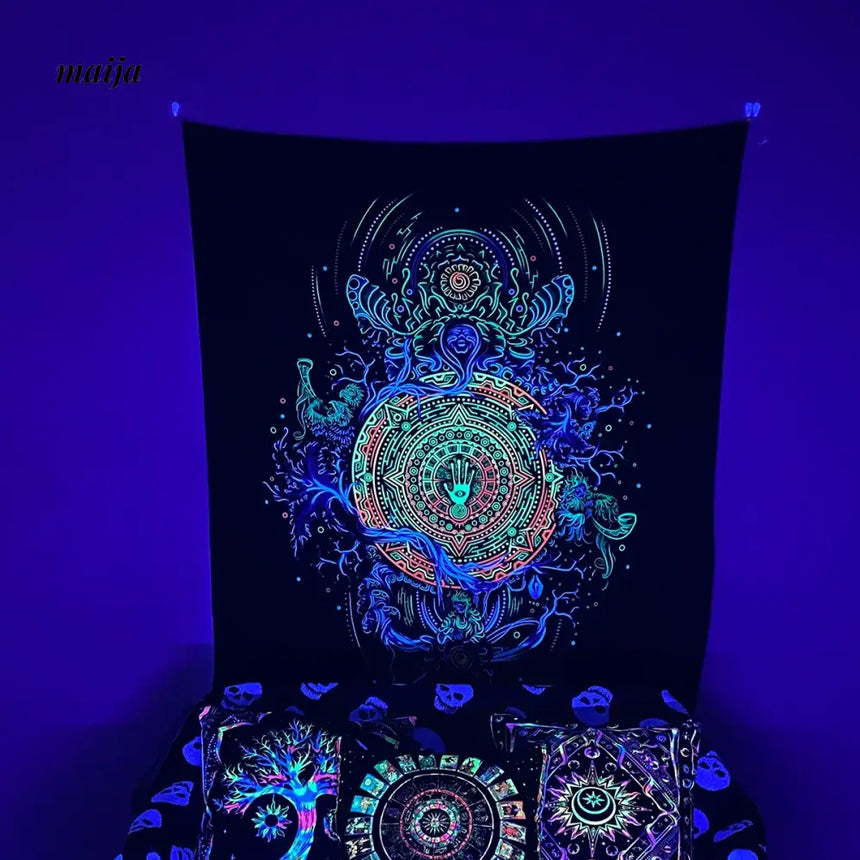 ZHANG MEIMEI Boho City Style Tapestry from ZHANG MEIMEI