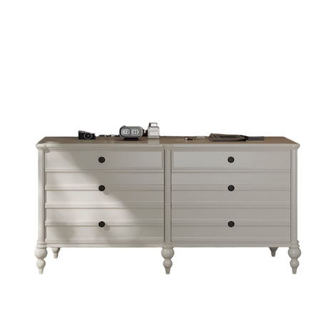 LINYUE Noelle French Solid Wood Eight-Drawer Sideboard from LINYUE