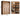 MEIHOUSE Antique Style Walnut Bedroom Large Wardrobe Cabinet from MEIHOUSE