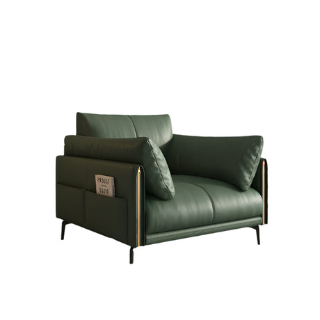 DIPU Stella Italian Pinewood Cowhide Sofa from DIPU
