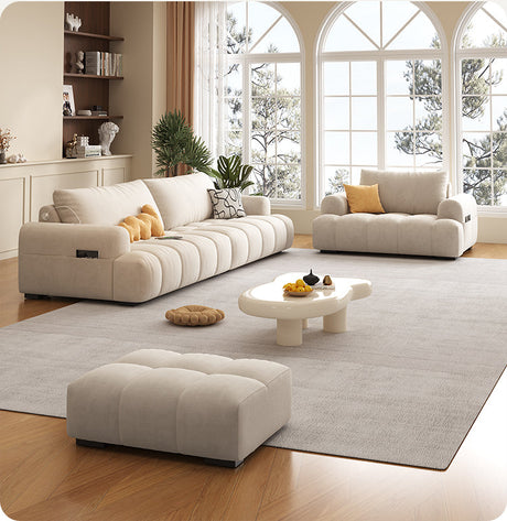 DIPU Livia French Cream Charging Sofa from DIPU