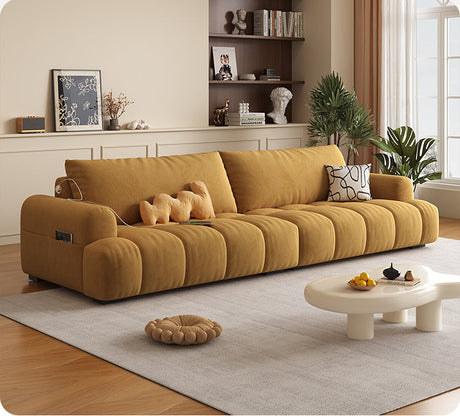 DIPU Livia French Cream Charging Sofa from DIPU