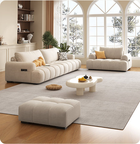 DIPU Livia French Cream Charging Sofa from DIPU
