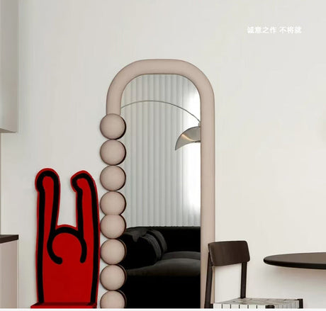 LANXESS Amelie Elegant French Cream Full Body Mirror from LANXESS