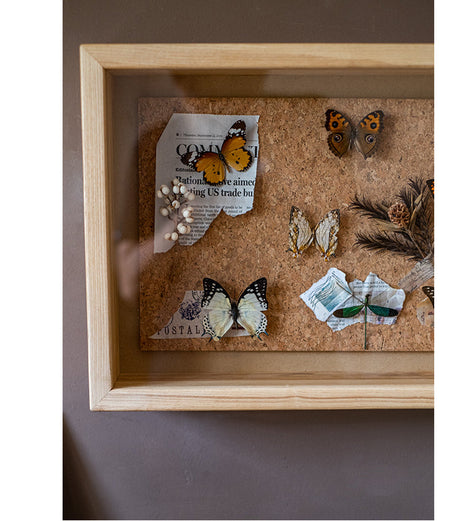 JUHAN Kyoko Three-Dimensional Natural Wood Decorative Storage Frame from JUHAN
