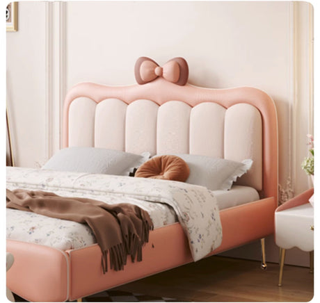 MORNING FOREST Isabella Elegant Bowed Crib with Storage System from MORNING FOREST