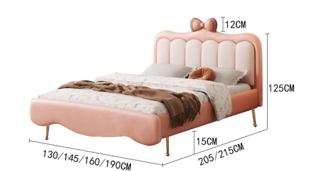 MORNING FOREST Isabella Elegant Bowed Crib with Storage System from MORNING FOREST