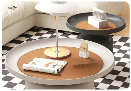 LOWERLEFT Iron Tea Bedside Table from Lower Left