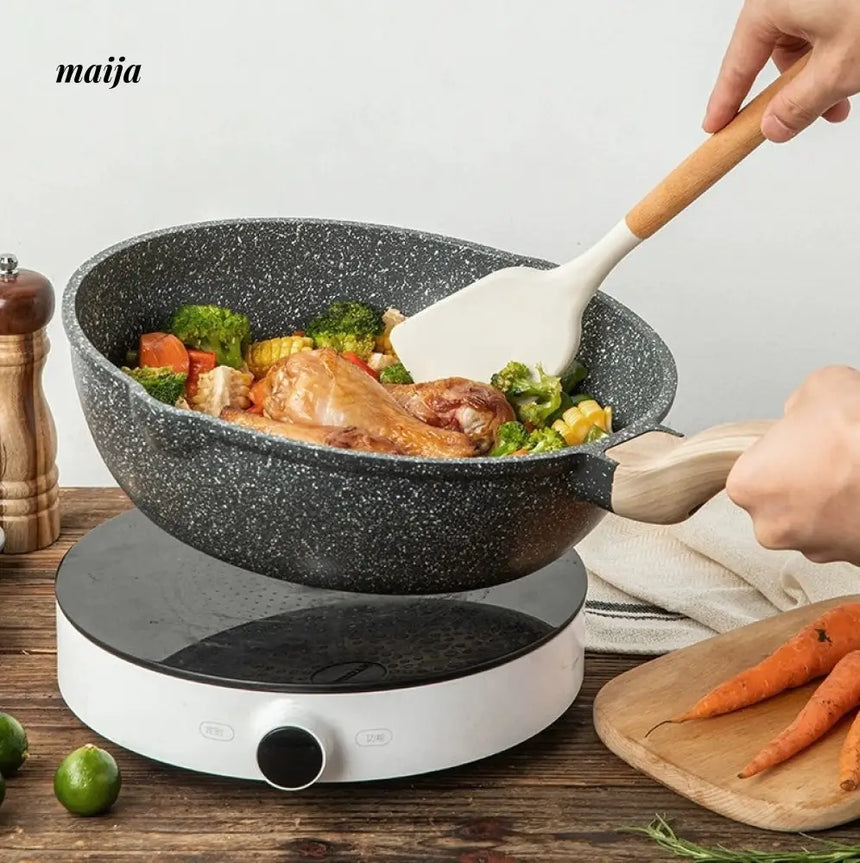 CAROTE Non-Stick Frying Pot for Stir-Frying from CAROTE