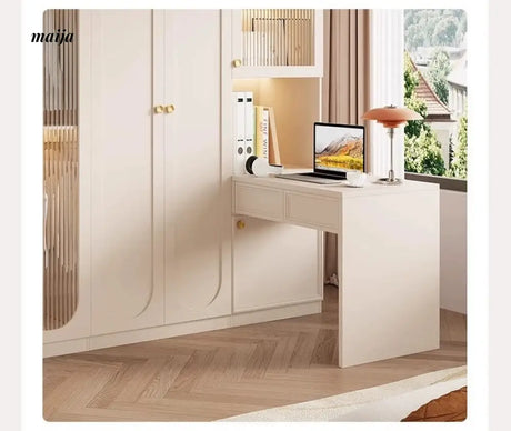 MEIHOUSE French Light Luxury Glass Door Bedroom Wardrobe Locker from MEIHOUSE