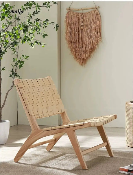 RATTAN CRAFTSMAN Balcony Saddle Chair from RATTAN CRAFTSMAN