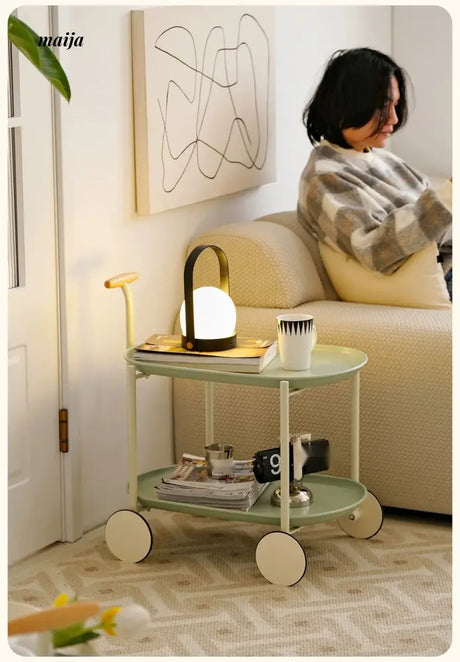 PUMPKIN BOX Scandinavian Coffee Table and Storage Cart from PUMPKIN BOX