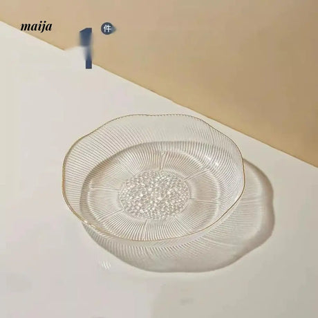 MOSE Nordic Shell Glass Plate from MOSE
