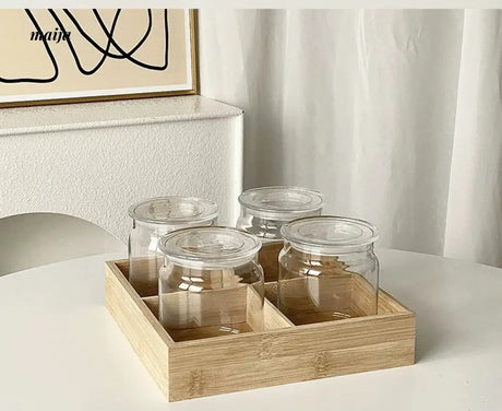 BANKE Transparent Glass Sealing Storage Tank from BANKE