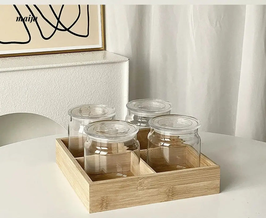 BANKE Transparent Glass Sealing Storage Tank from BANKE