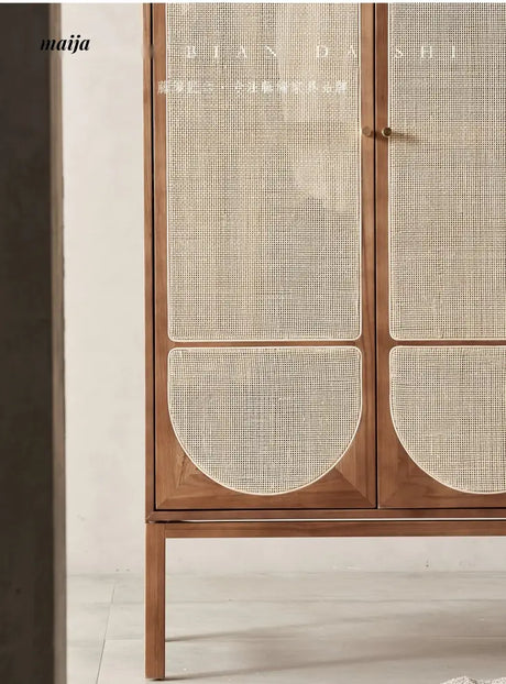 RATTAN CRAFTSMAN Retro Bedroom Wardrobe from RATTAN CRAFTSMAN
