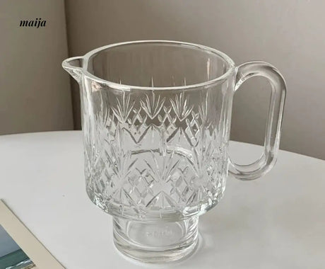 BANKE Large Capacity Fruit Tea Transparent Glass Cup from BANKE