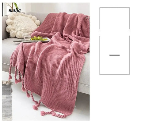 MAN YUE HOME Scandinavian Knitted Duvet with Cotton for Winter Use from MAN YUE HOME