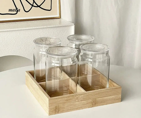BANKE Transparent Glass Sealing Storage Tank from BANKE