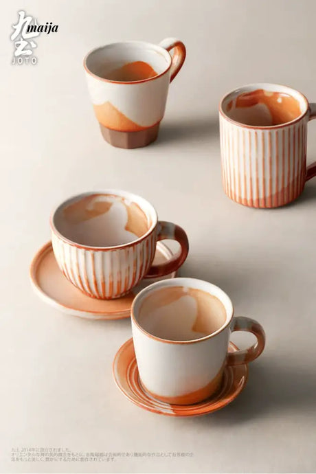 JOTO Ceramic Coffee Cup Japanese Afternoon Tea Set from MOSE