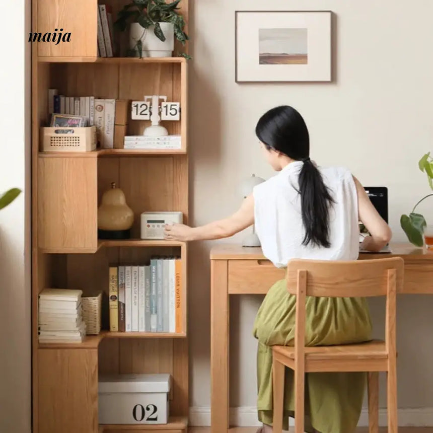 GENJI Tiffany Corner Bookshelf from GENJI