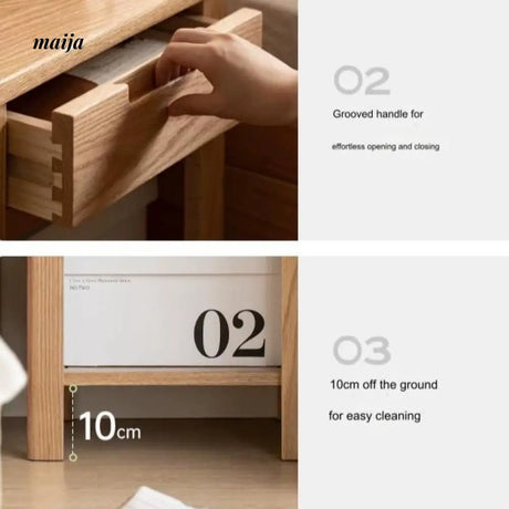 GENJI Evelyn Bedside Table from GENJI