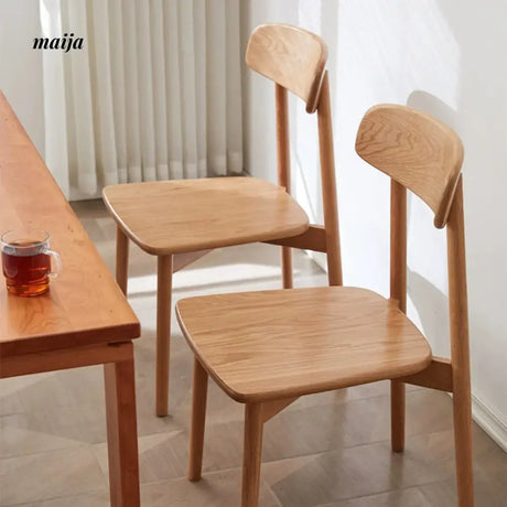 XIXI Lachlan Cherry Wood Dining Chair from XIXI