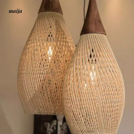ZHONGSHAN Zen Rattan Chandelier for Restaurant from ZHONGSHAN