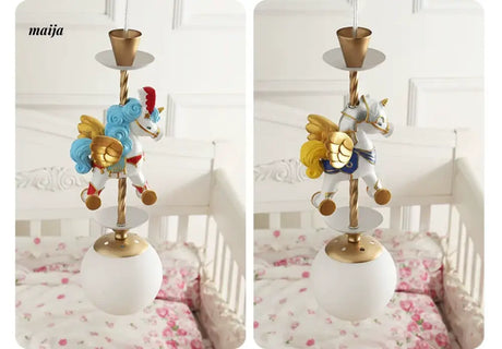 QXWD Circus Cartoon Ceiling Lamp Children's Room from QXWD