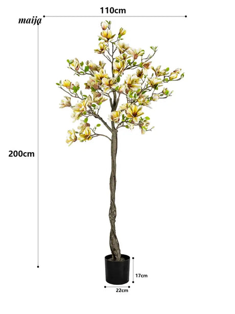 Artificial Super Tall Apricot Plant from maija
