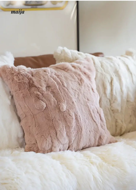 MISTYWOOD Plush Pillow with Modern Pillowcase from MISTYWOOD
