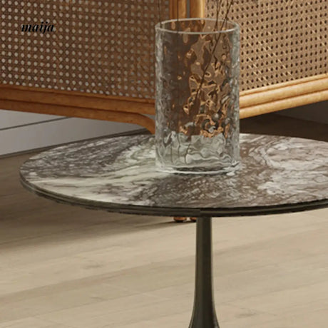TIDELEADER Teardrop Marble Side Table from TIDELEADER
