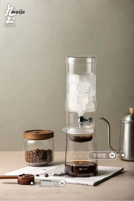 JOTO Ice Drop Coffee Pot Dripping Glass Coffee Set from JOTO
