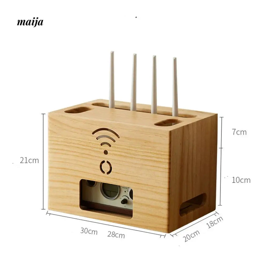 KIMACHI Wooden Router Storage Box from KIMACHI