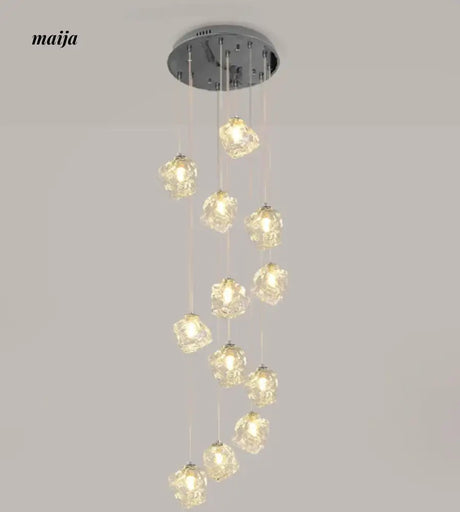 GVG Underwater Effects Staircase Chandelier from GVG