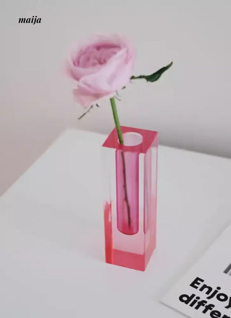 Acrylic Square Vase from maija