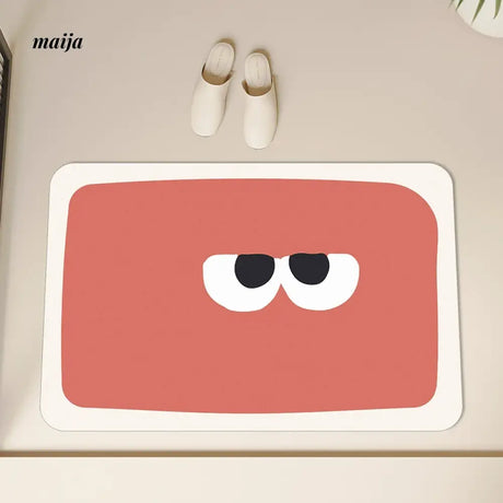 Colourful Emoji Bath Mat from maija